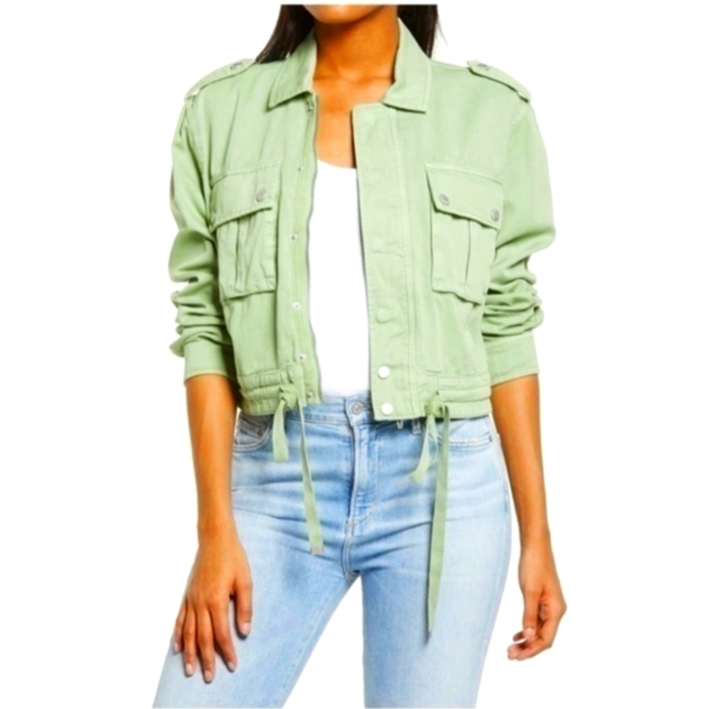 BLANKNYC Utility Jacket cropped